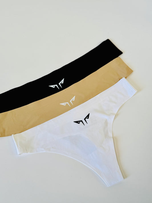 3 Bombis Cola Less Segunda Piel Seamless invisibles Bombacha