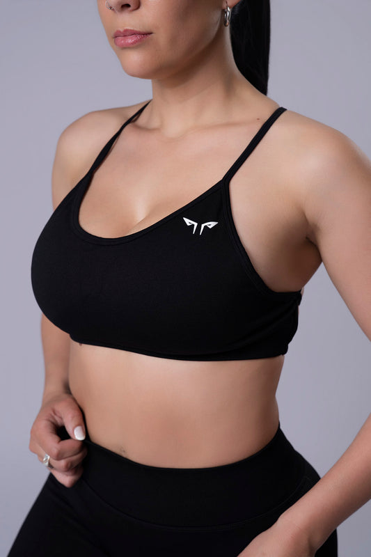 Conjunto Hortensia Negro Largo