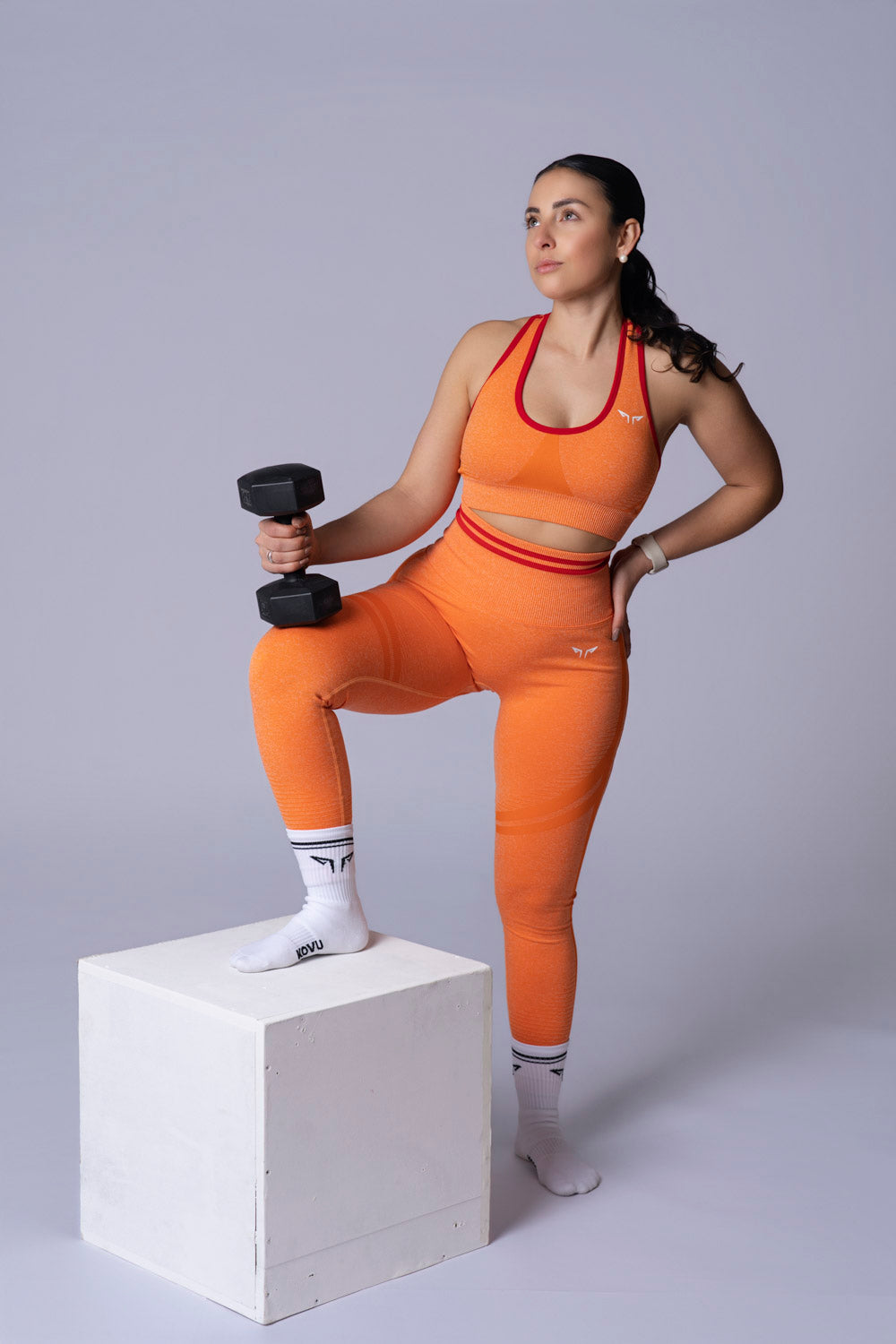 Calza Larga Kentia Anaranjada