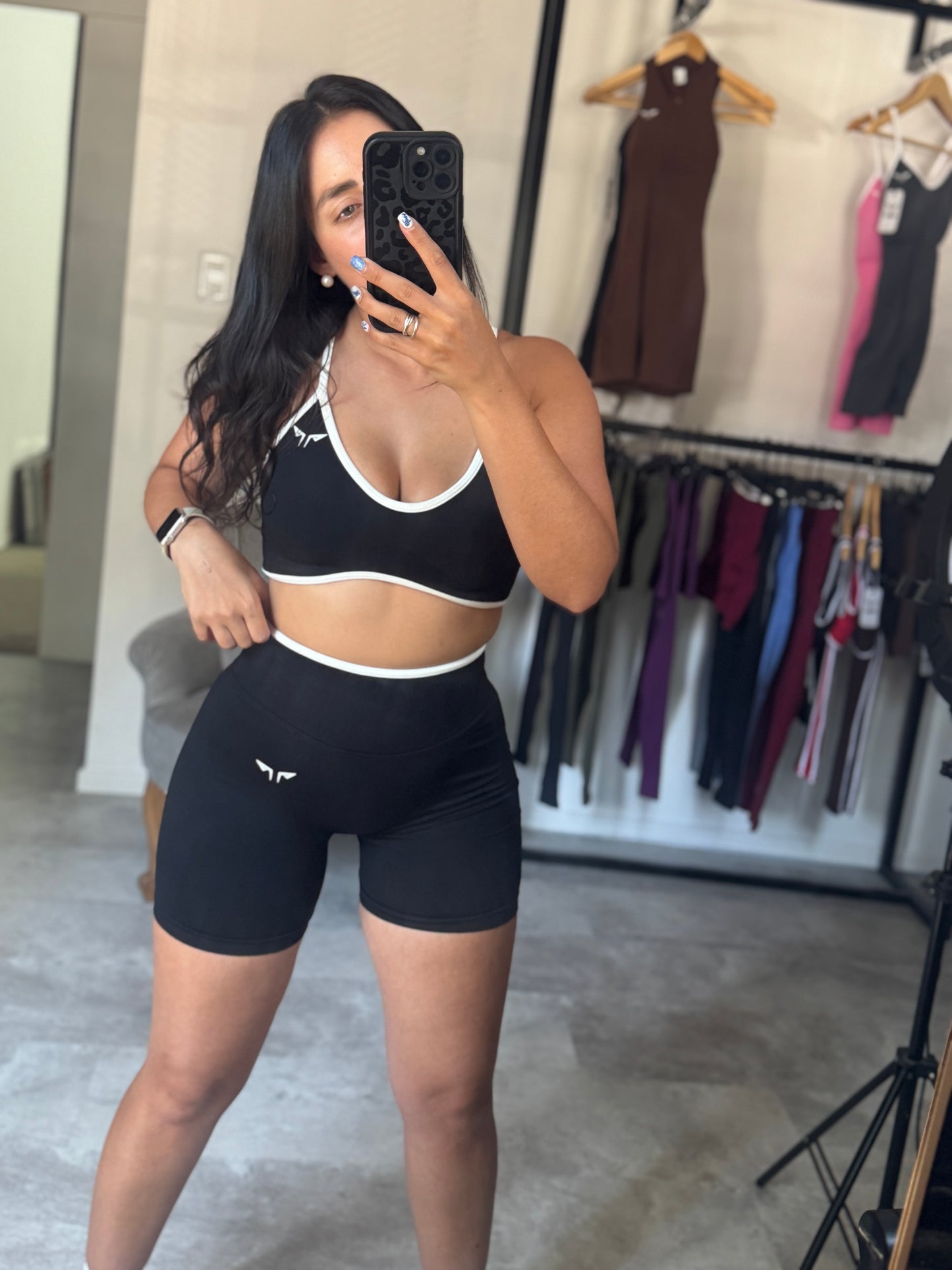 Short (con frunce ) Lirio