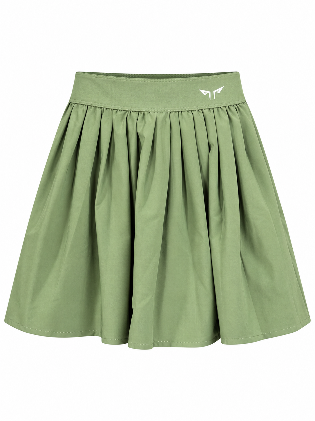 Short pollera tableado