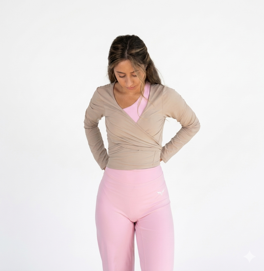 Top cruzado yoga