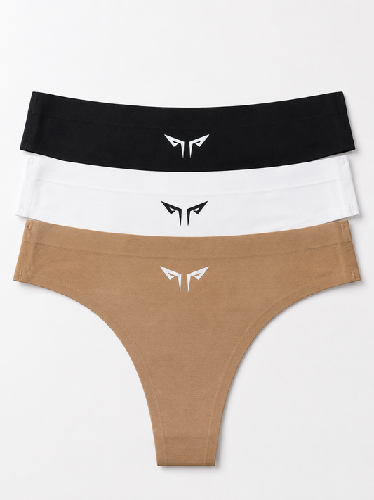 Bombis pack de 3( beige Negro y blanco )