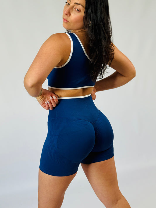 Conjunto Top y Short con Frunce Onyx