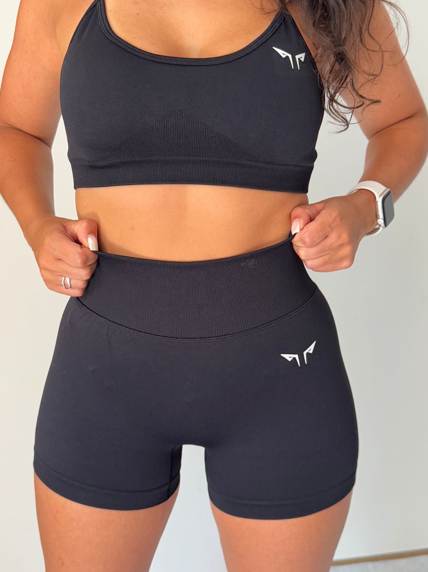 Conjunto Corto Hortensia Negro