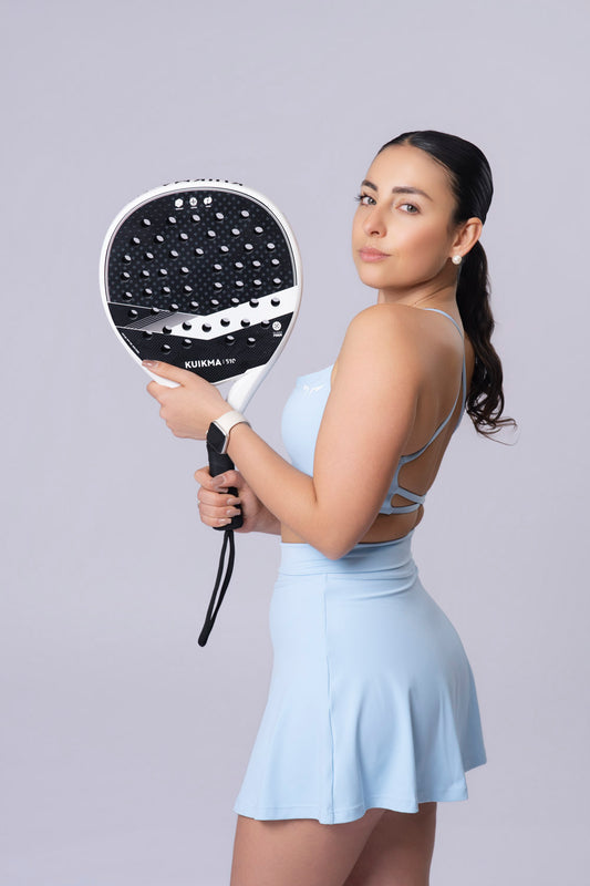 Conjunto short pollera