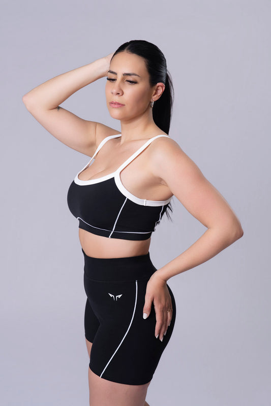 Short  Oliva sin frunce